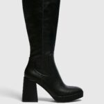 Knee-High Heeled Boots
